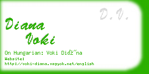 diana voki business card